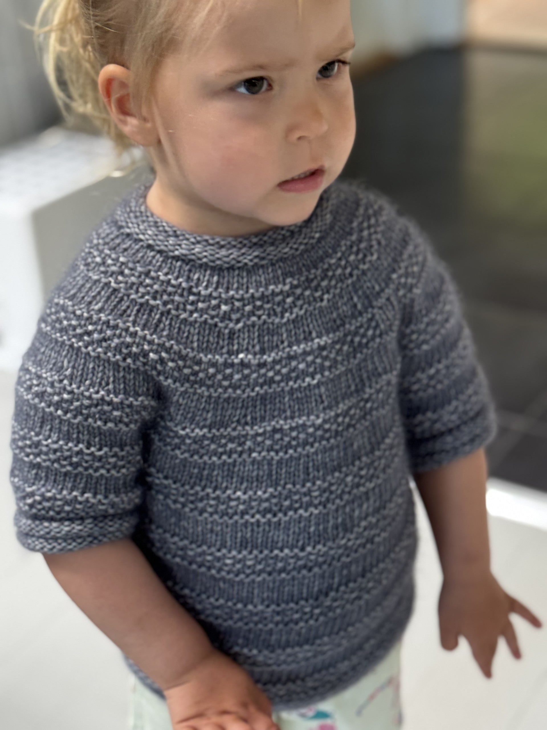 KIT TIL "BØRNESWEATER BLÅREGN"